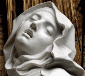 The Ecstasy of S. Teresa; Marble; Gianlorenzo Bernini